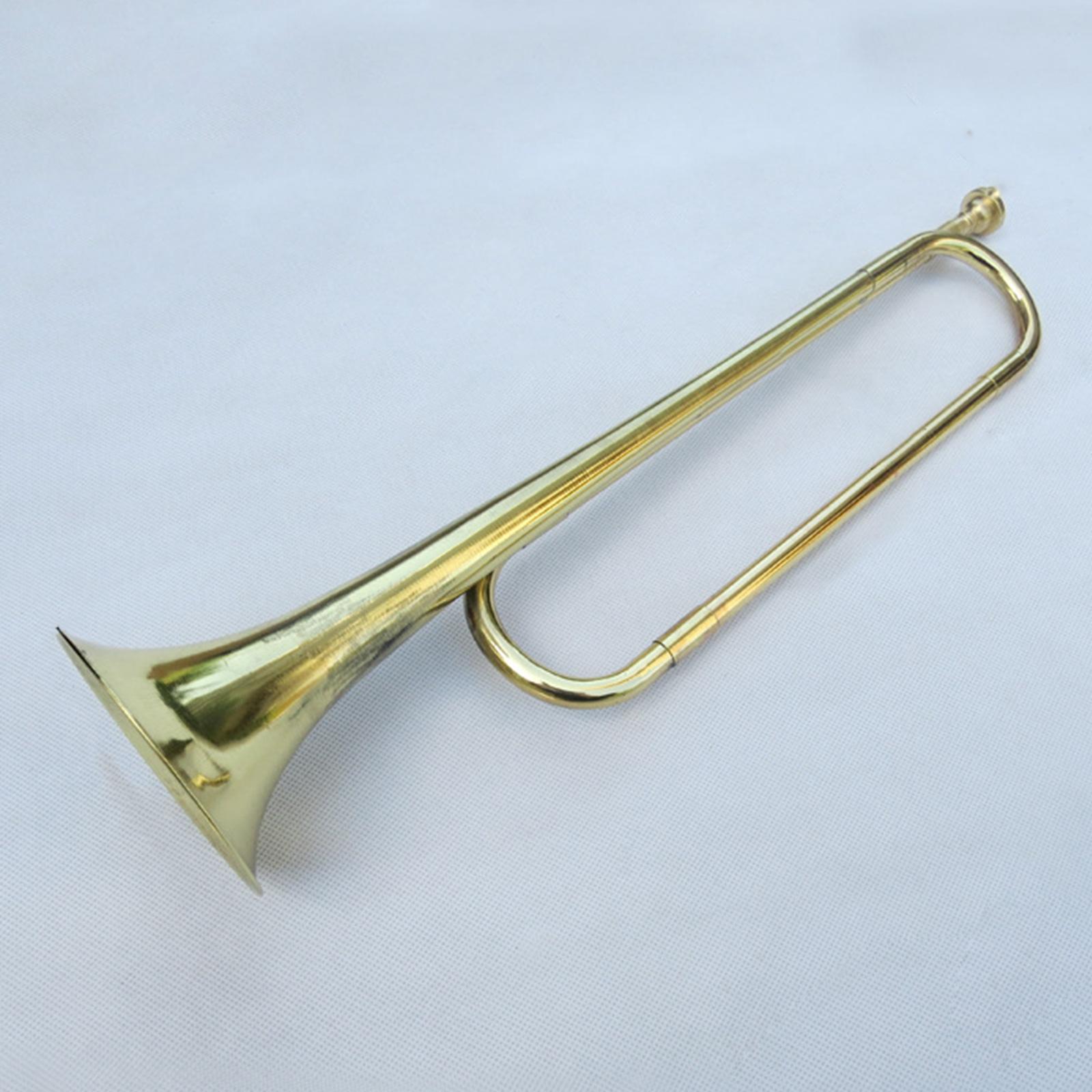 Standard Brass Bugle C Key Com - Musical Instrument Bugle ulasan dan harga