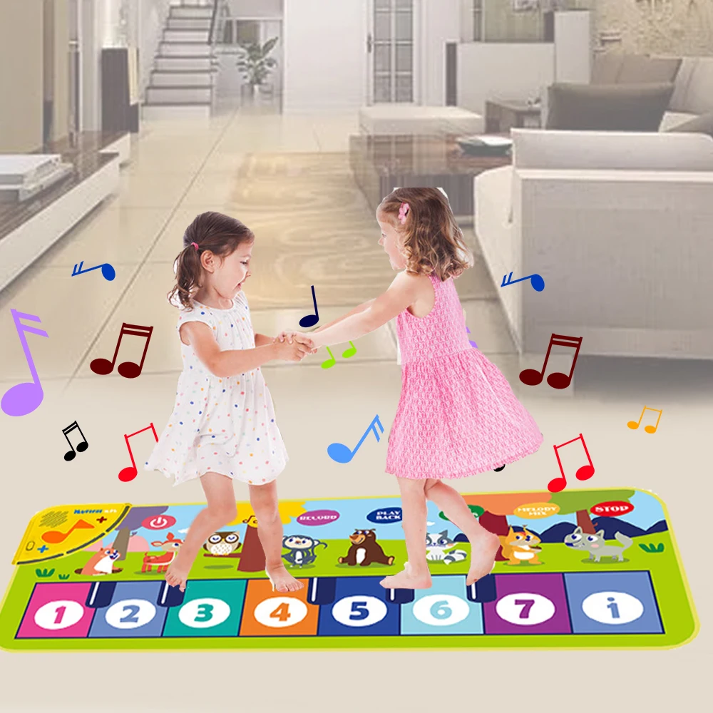 Piano Mat for Kids Kids Toddle - Musical Instrument Harmonium ulasan dan harga