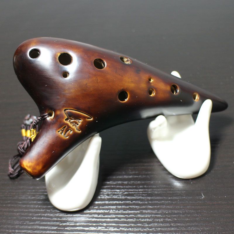 Ocarina 12 Holes Ocarina of Ti - Musical Instrument Harmonium ulasan dan harga